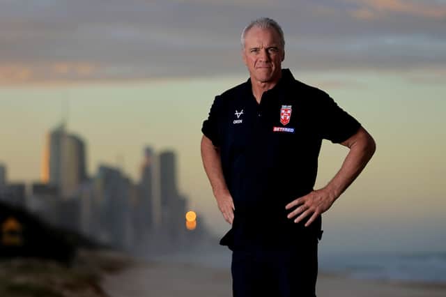 Brian McDermott will lead England for the first time in Saturday's Rugby League World Cup opener against Tonga