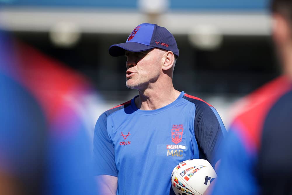 England head coach Brian McDermott