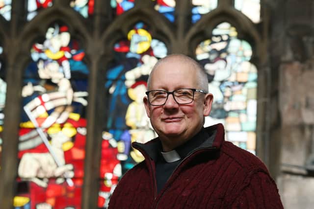 The Reverend Andrew Holliday, rector of St Wilfrid's Church, Standish