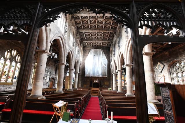 Inside St Wilfrid's Church, Standish