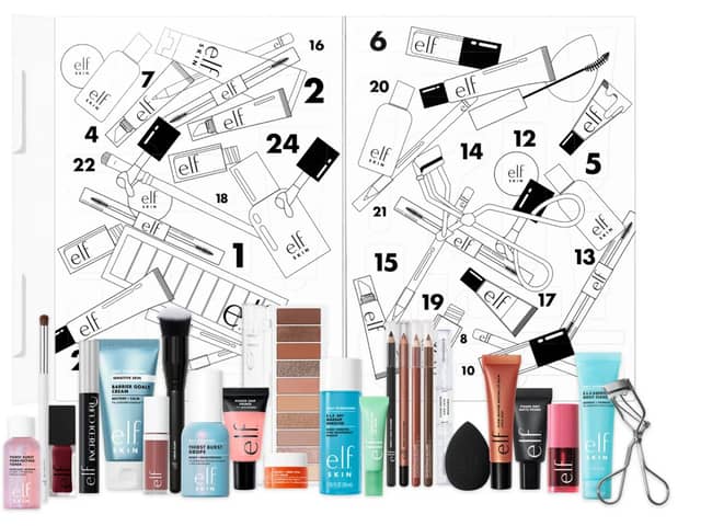 I've tried lots of beauty advent calendars, but this e.l.f. one is on my list of favourites