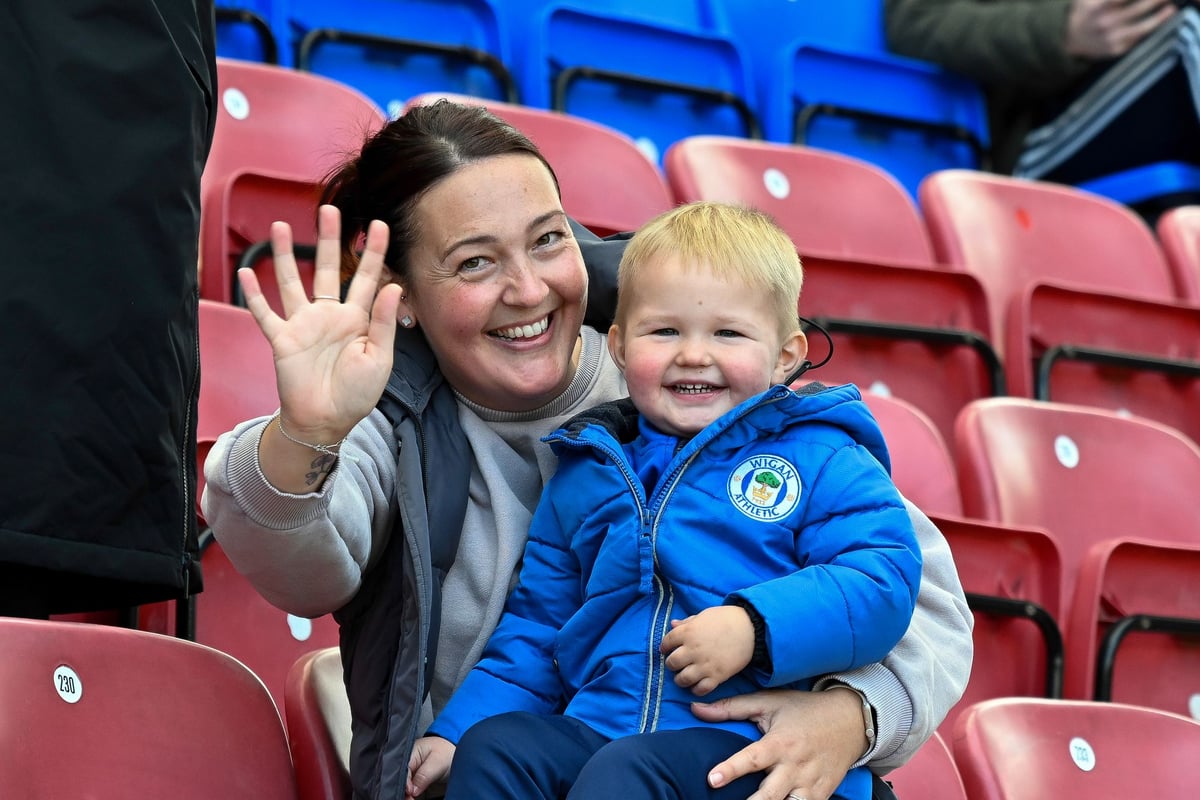 GALLERY: Do YOU recognise anyone in our 28-strong Wigan Athletic fans montage from Reading?