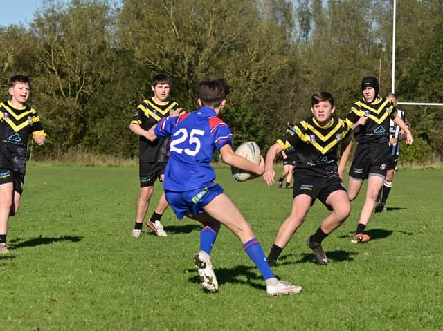 Bulldogs came up against the Sharks