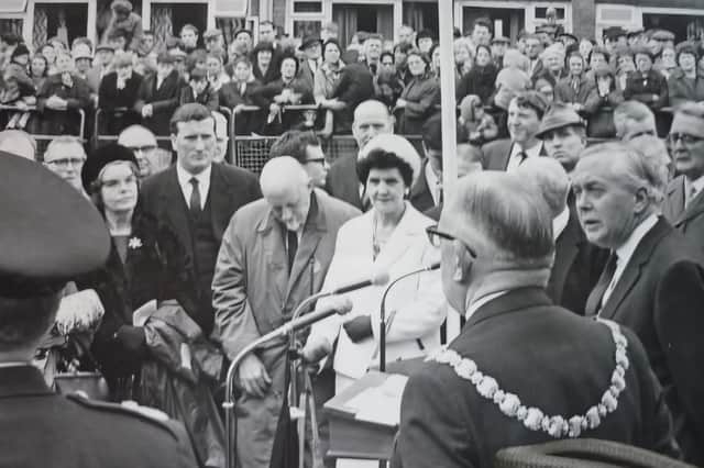 Prime Minister Harold Wilson was in Wigan when news broke of the Aberfan disaster
