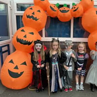 There were delightful frights a plenty as a Wigan school hosted a Hallowe'en Fun Day