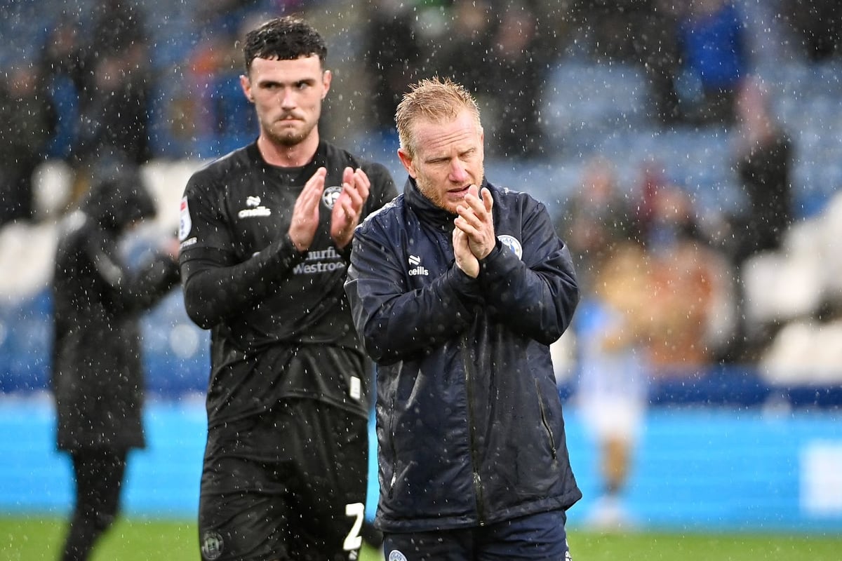 Wigan Athletic remain rooted to foot of League One after Huddersfield Town defeat