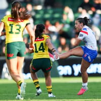 Gallery: Wigan Warriors stars feature as England suffer Australia defeat in Women's Rugby League World Cup