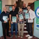 Trusted Wigan and Leigh traders with their awards