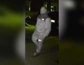 Police want to speak to this man about the theft of wheelbarrows from Chorley Concrete, in Appley Bridge
