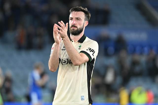 Morgan Fox after Wigan Athletic's defeat to Leicester City