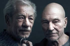 Ian McKellen and Patrick Stewart who were friends for decades
