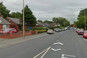 A general view of Corner Lane, Leigh, where a fire broke out early this morning