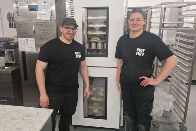 Key members of John's team: Rob Woods and Hayley England