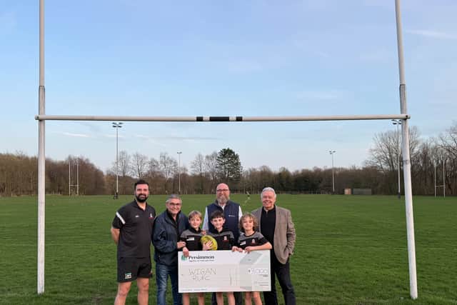 Wiga Rufc A Wigan rugby club at the heart of the community is boosted by a Β£3,000 ...
