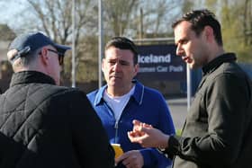 Josh Simons with Andy Burnham