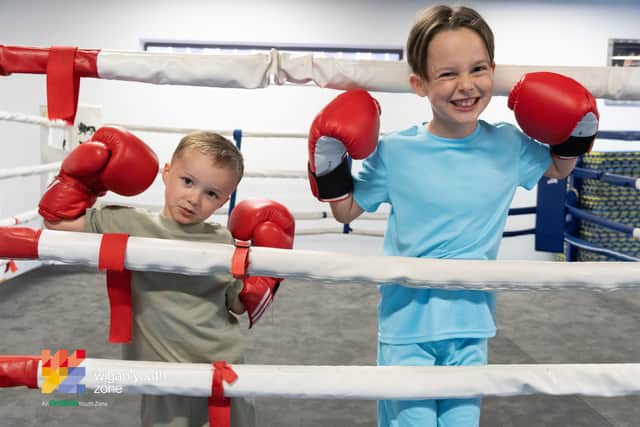 Starting boxing at a young age