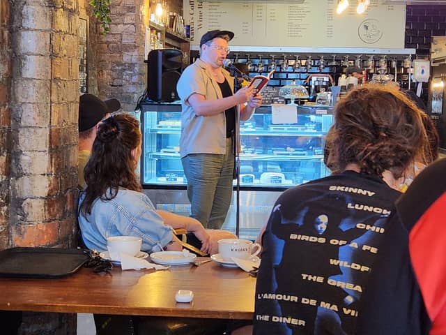 Tom Stocks AKA The Chubby Northerner reads from his new poetry collection.