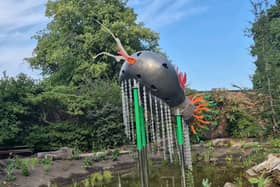 Not a school kid competition winner, but a slug designed in Berlin