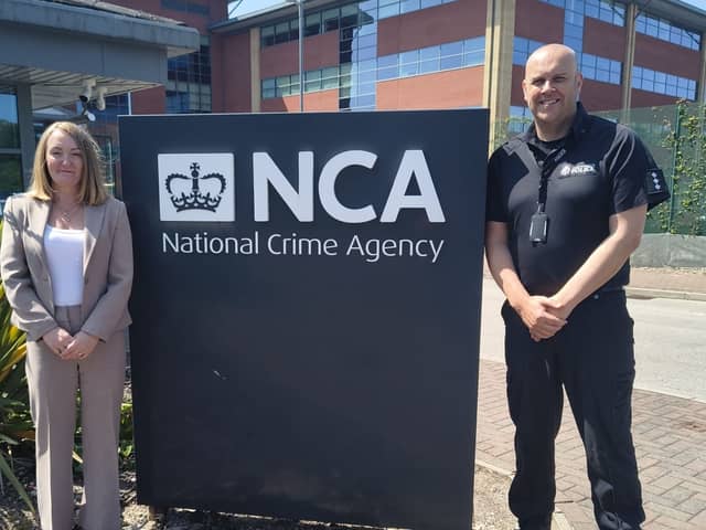 Jo Platt MP joins partners at the National Crime Agency