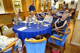 Wigan Bridge Club members enjoying the anniversary event