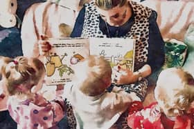 Reading books to children is a great way to bond as well as aiding their developing brains. 