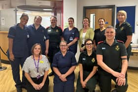 Representatives from the organisations taking part in the first Greater Manchester Maternity Emergencies in the Community Training Day
