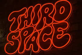 Third space neon logo