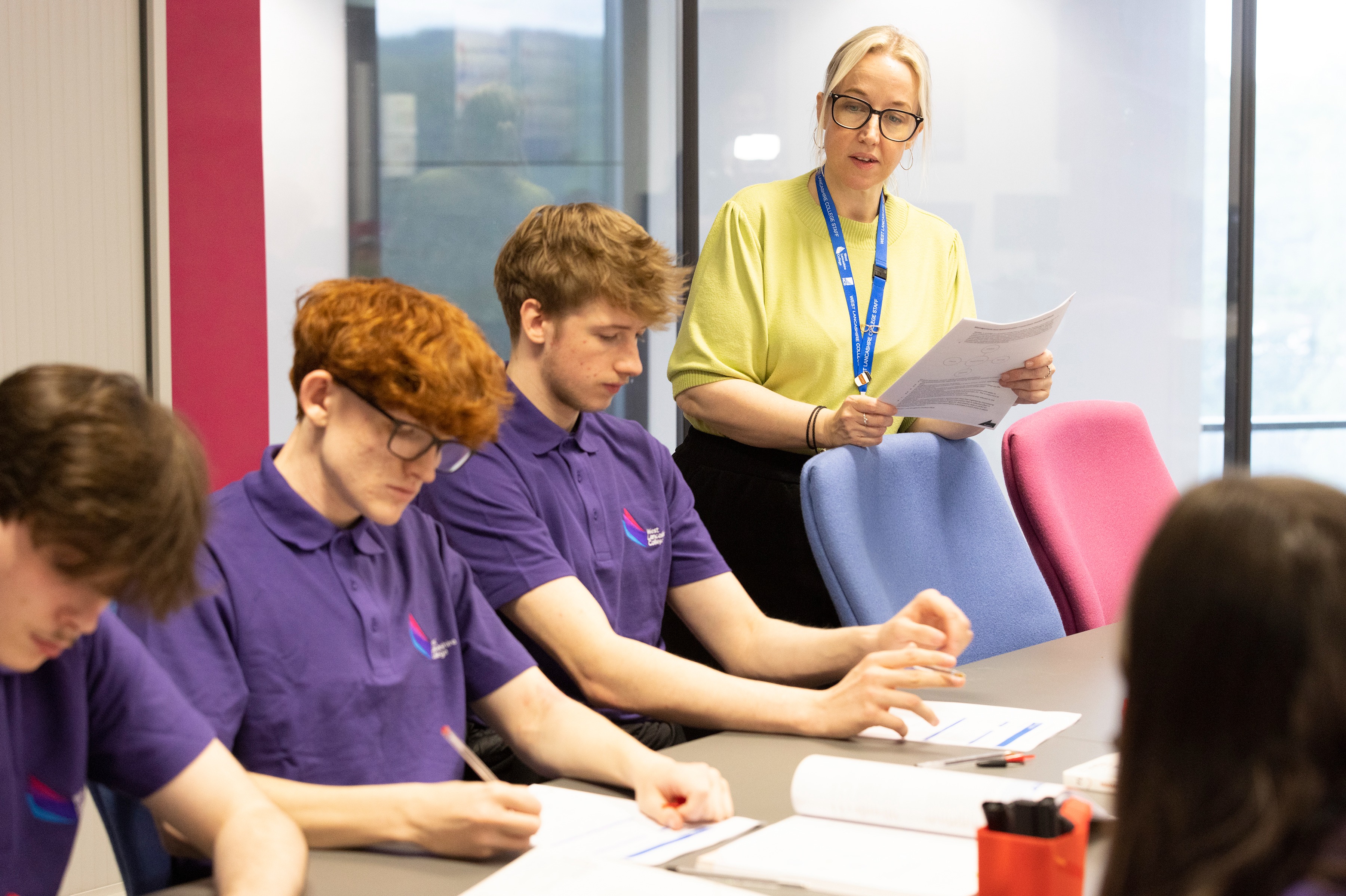 West Lancashire College celebrates national T-level Week