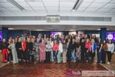 Over 50 ladies celebrated Fubhub's 10th anniversary