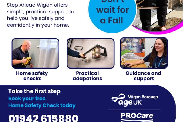 Step Ahead Wigan flyer 