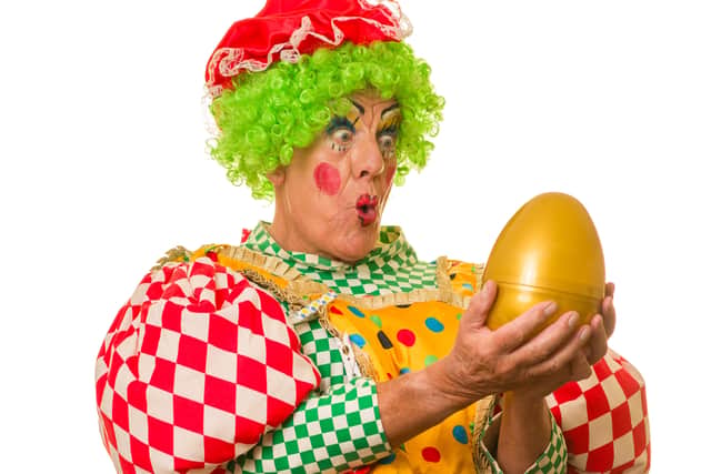 John Churnside is Mother Goose