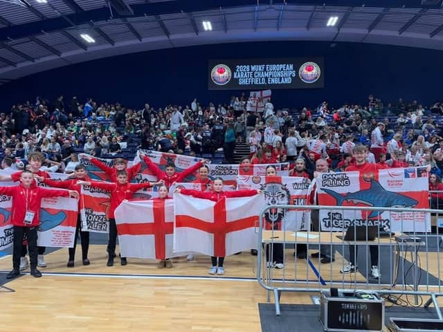 Jinsei Dojo athletes representing England at the WUKF European Championships in Sheffield