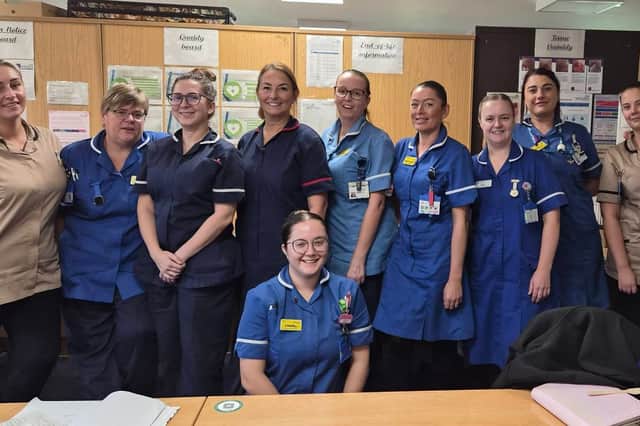 The district nursing team at WWL