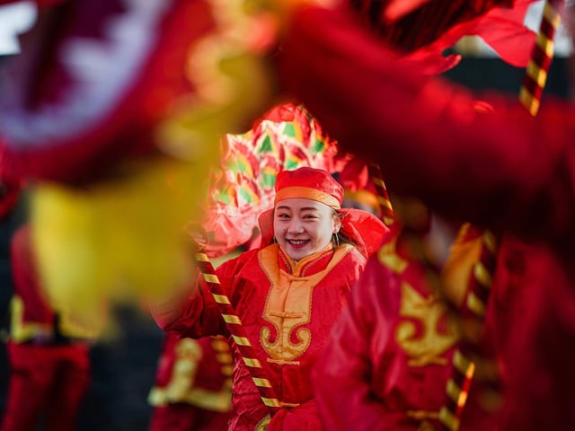 Chinese New Year celebrations last year