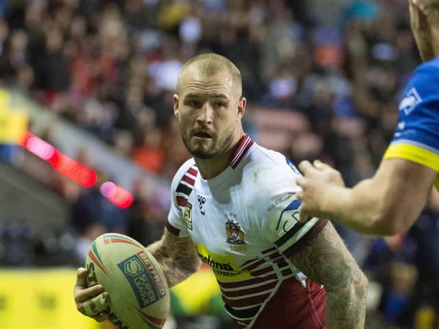 Zak Hardaker played centre in the opening game