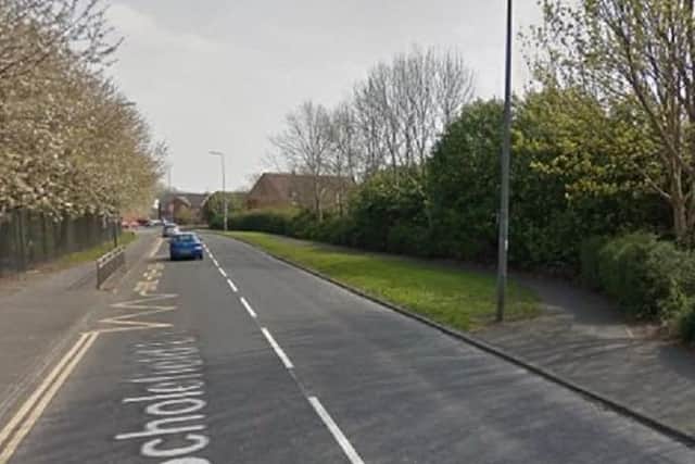 Scholefield Lane, Scholes, Wigan, where the incident happened (image taken from Google Maps)