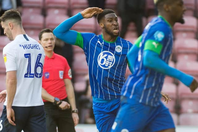 Chey Dunkley scores for Latics