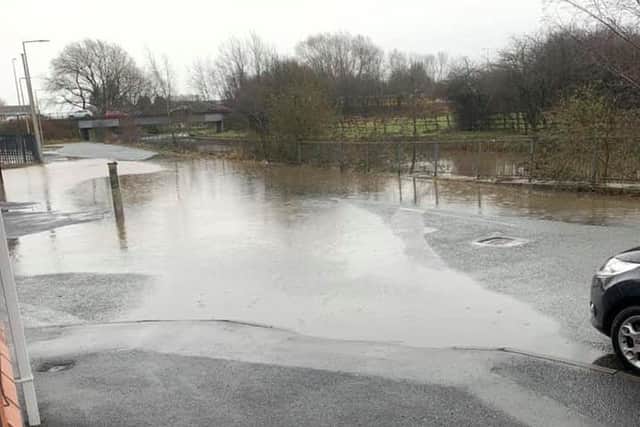 Flooding in Wigan, image by Danny Fox