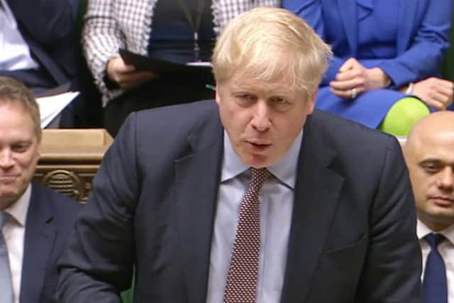 Prime Minister Boris Johnson announces that HS2 goes full steam ahead
