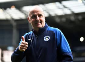 Wigan Athletic manager Paul Cook