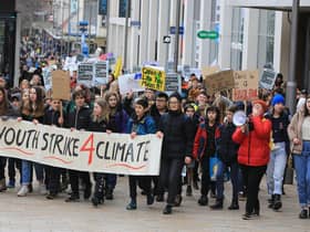 Climate change protesters