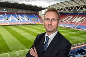 Wigan Athletic chief executive Jonathan Jackson