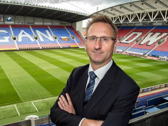 Wigan Athletic chief executive Jonathan Jackson