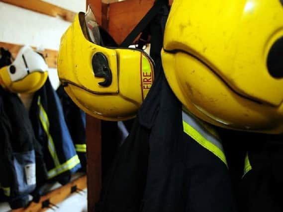 The number of female firefighters is slowly on the rise