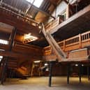 Inside Wigan Pier which is being renovated