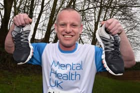 Neil Crook who is to run the Wigan half marathon later this month
