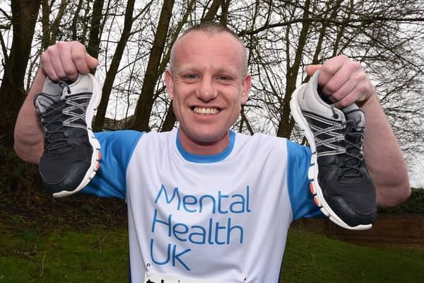 Neil Crook who is to run the Wigan half marathon later this month