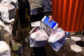 Couriers are classed as self-employed and are not usually entitled to statutory sickness or holiday pay (Pic:CHANDAN KHANNA/AFP via Getty Images)