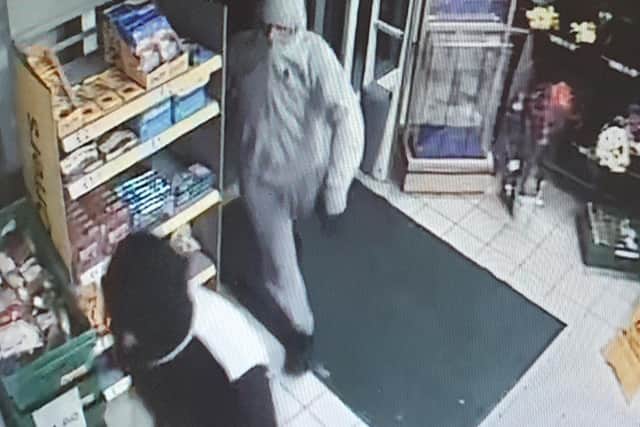 CCTV from the Tesco Express store