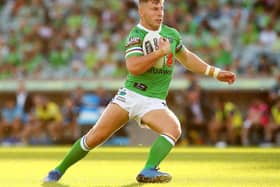 George Williams on his NRL debut
